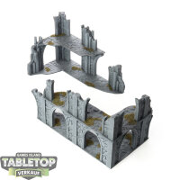 Gelände - 2x Ruin  - teilweise bemalt