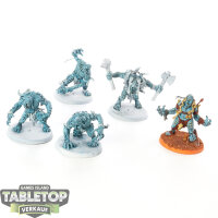 Ogor Mawtribes - 5 x Warcry: Gorger Mawpack - teilweise...