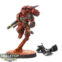 Space Marines - Captain with Jump Pack - bemalt