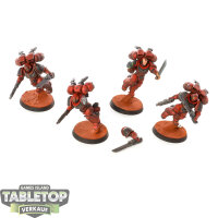 Space Marines - 4 x Jump Pack Intercessors - bemalt