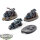 Space Marines - 3x Outriders - teilweise bemalt