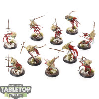 Nighthaunt - 10x Bladegheist Revenants - bemalt