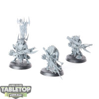 Orruk Warclans - 3x Man-Skewer Boltboyz - unbemalt