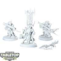 Orruk Warclans - 3x Man-Skewer Boltboyz - grundiert