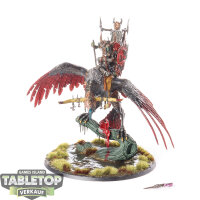 Orruk Warclans - Killaboss on Corpse-rippa Vulcha - bemalt