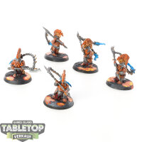 Fyreslayers - 5x Hearthguard Berzerkers - bemalt