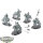 Soulblight Gravelords - 5x Black Knights - unbemalt
