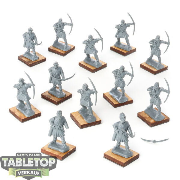 SAGA Tabletop - 12x Levy Archers - unbemalt