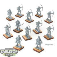 SAGA Tabletop - 12x Levy Archers - unbemalt