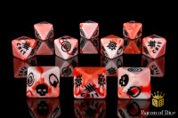 Baron of Dice - Bloody Claws D8 Dice Set (10)
