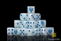 Baron of Dice - Magical Elves: Ancient White 16mm Round...