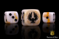 Baron of Dice - Lightning Eagle 16mm Round Corner Dice (25)