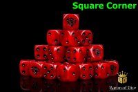 Baron of Dice - Chaos Corsairs 16mm Square Corner Dice (25)