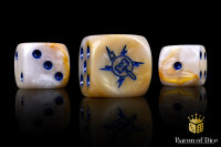 Baron of Dice - Lightning Strikes Twice: Gold Veins 16mm...