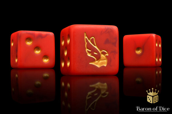 Baron of Dice - North Men 16mm Square Corner Dice (25)