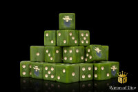 Baron of Dice - Forest Wizard 16mm Square Corner Dice (25)