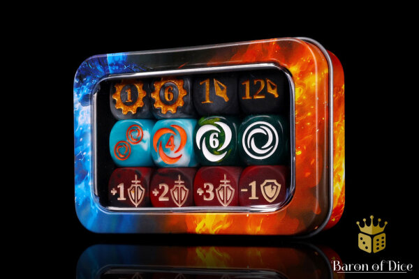 Baron of Dice - Flesh & Blood Compatible Dice Set (12 Würfel)