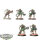 Necrons - 5 x Immortals - teilweise bemalt