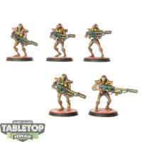 Necrons - 5 x Deathmarks - bemalt