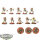Necrons - 10 x Necron Warriors - bemalt