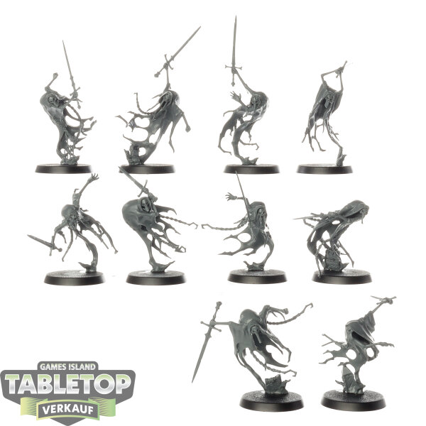 Nighthaunt - 10 x Bladegheist Revenants - unbemalt