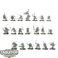 Skaven - 20 x Clanrats - unbemalt