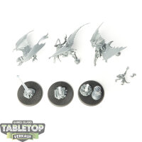 Seraphon - 3 x Ripperdactyl Riders - unbemalt