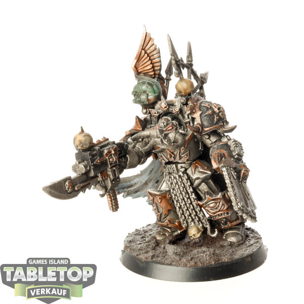 Chaos Space Marines - Chaos Lord in Terminator Armour - bemalt