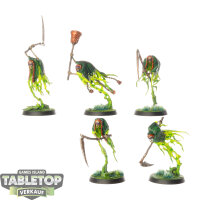 Nighthaunt - 5 x Grimghast Reapers - bemalt