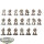 Horus Heresy - 20 x Iron Warriors Legion MKIII Tactical Squad klassisch - teilweise bemalt