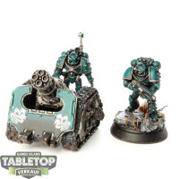 Horus Heresy - Alpha Legion Rapier Quad Mortar - bemalt