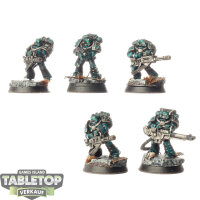 Horus Heresy - 5 x Alpha Legion MKIV Heavy Weapons Squad...