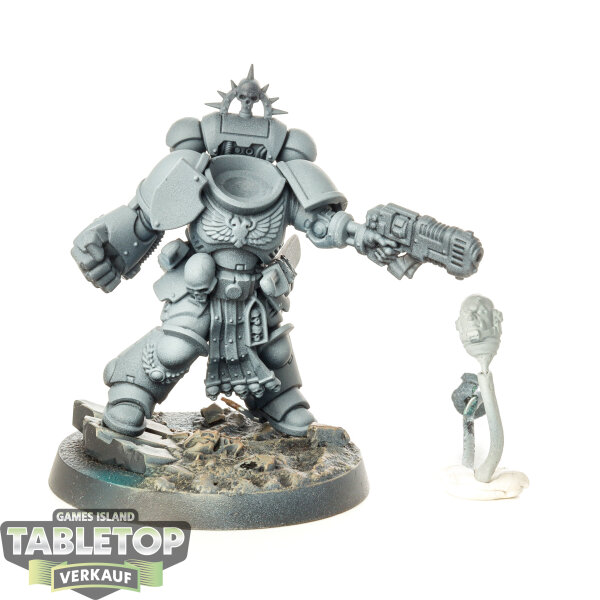 Space Marines - Space Marines: Lieutenant - teilweise gebaut
