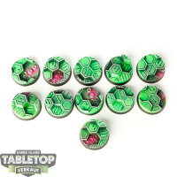 Bases - Round 25mm - bemalt