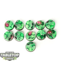 Bases - Round 25mm - bemalt