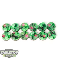 Bases - Round 28mm - bemalt