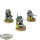 Space Marines - 3 Eliminators - bemalt