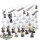 Kingdom of Bretonnia - 42x Peasant Bowmen - teilweise bemalt