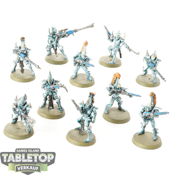 Drukhari - 10x Kabalite Warriors klassisch - bemalt