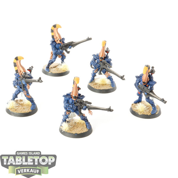 Aeldari - 5x Dire Avengers - bemalt