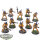 Aeldari - 10x Guardian Defenders klassisch - teilweise bemalt