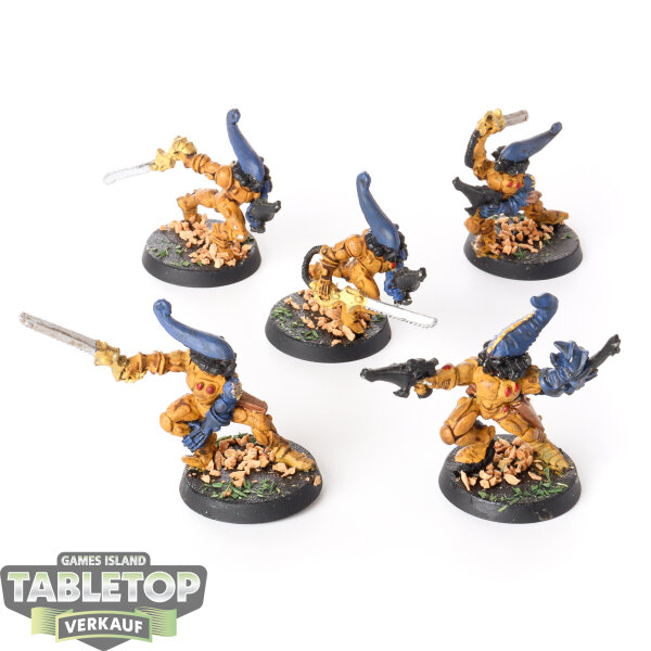 Aeldari - 5x Striking Scorpions klassisch - bemalt