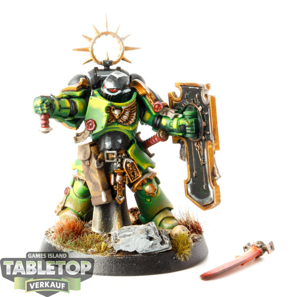 Dark Angels - Lieutenant with Storm Shield - bemalt