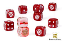 Baron of Dice - Warmachine: Khador, Annihilators Official Dice Set