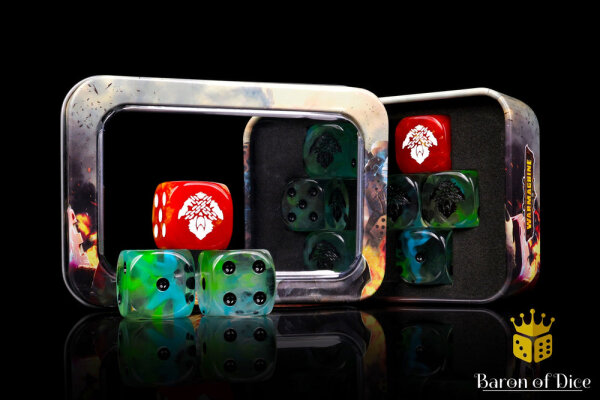 Baron of Dice - Warmachine: Orgoth, Cursebound Official Dice Set