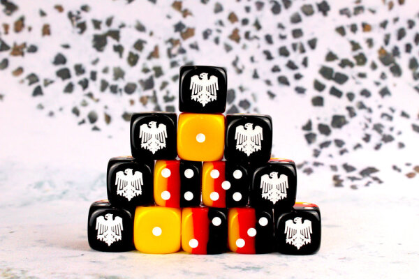 Baron of Dice - Germany 16mm Round Corner Dice (25)