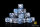 Baron of Dice - Carcharodon "Great White Shark" - Void Grey 16mm Round Corner Dice (25)