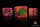 Baron of Dice - Alien, Orange & Green 16mm Square Corner Dice (25)