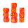 Baron of Dice - World War: China 16mm Round Corner Dice (10)
