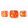 Baron of Dice - World War: China 16mm Round Corner Dice (10)